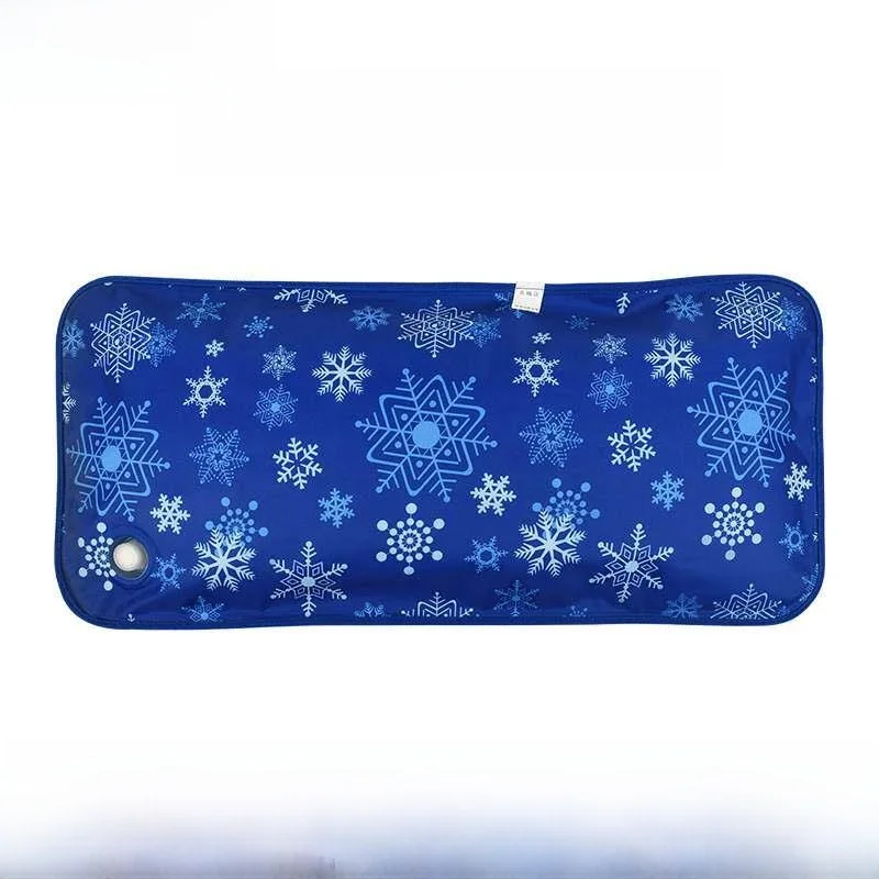 Double Size Inflatable Water Pillow Ice Pillow Large Naptime Outdoor Sports Foldable Cushion Pet Ice Mat Summer Cooling Pad