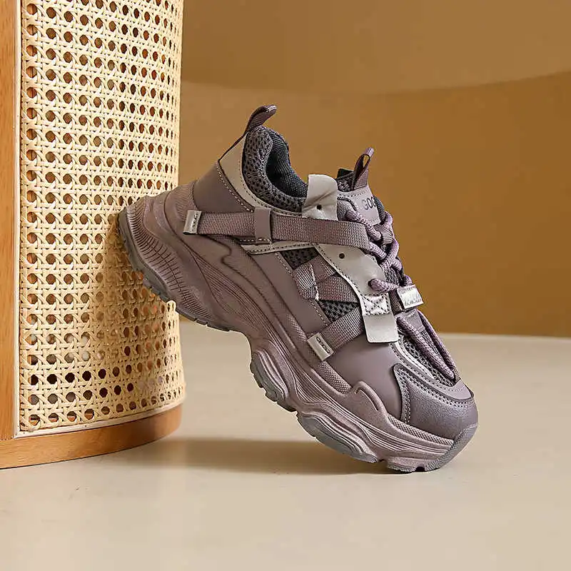 

Platforme Tennis Sole Women Fashion Sneakers Therapeutic Baskettes Women's Purple Shoes Sports Expensive Footwears Cuddly