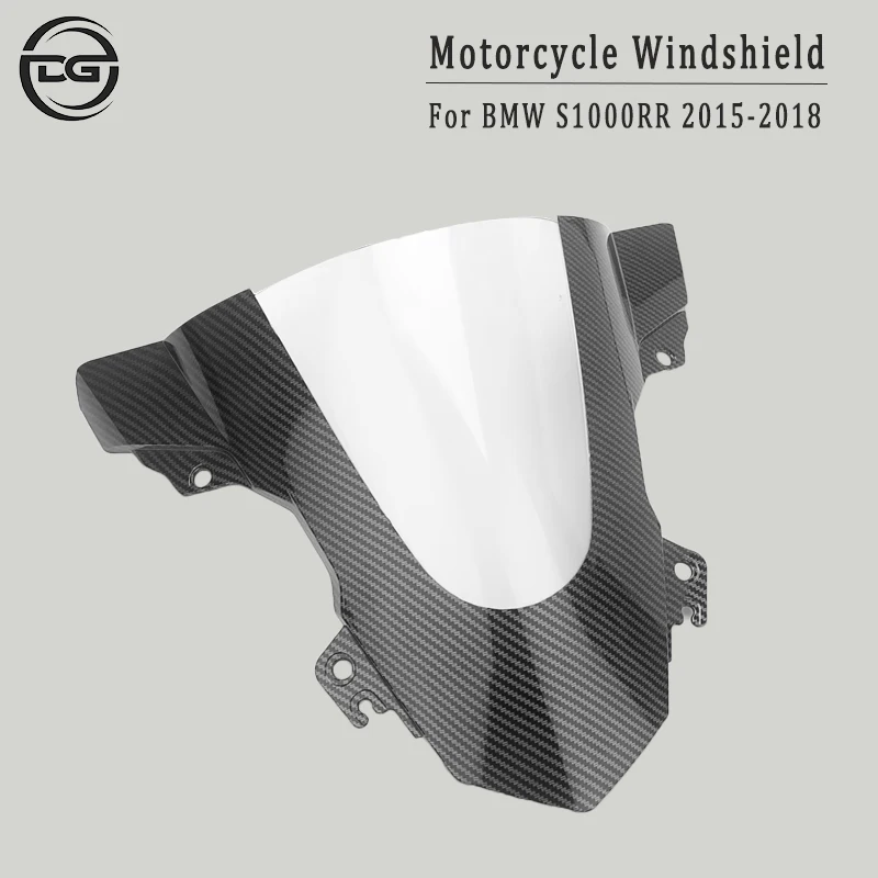 

Motorcycle Wind Deflector Windscreen Windshield For BMW S1000RR 2015 2016 2017 2018 Moto Parts