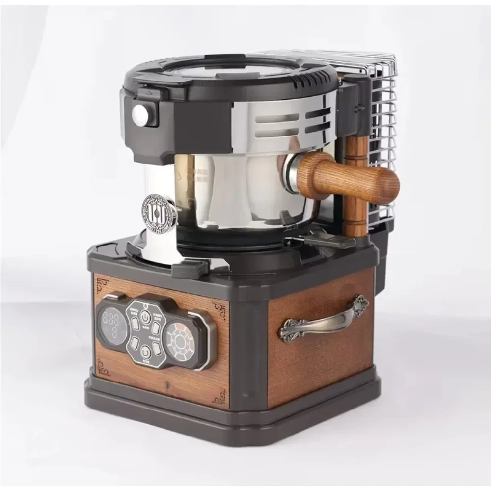Vintage cocoa coffee roaster European household coffee beans Small household 220V