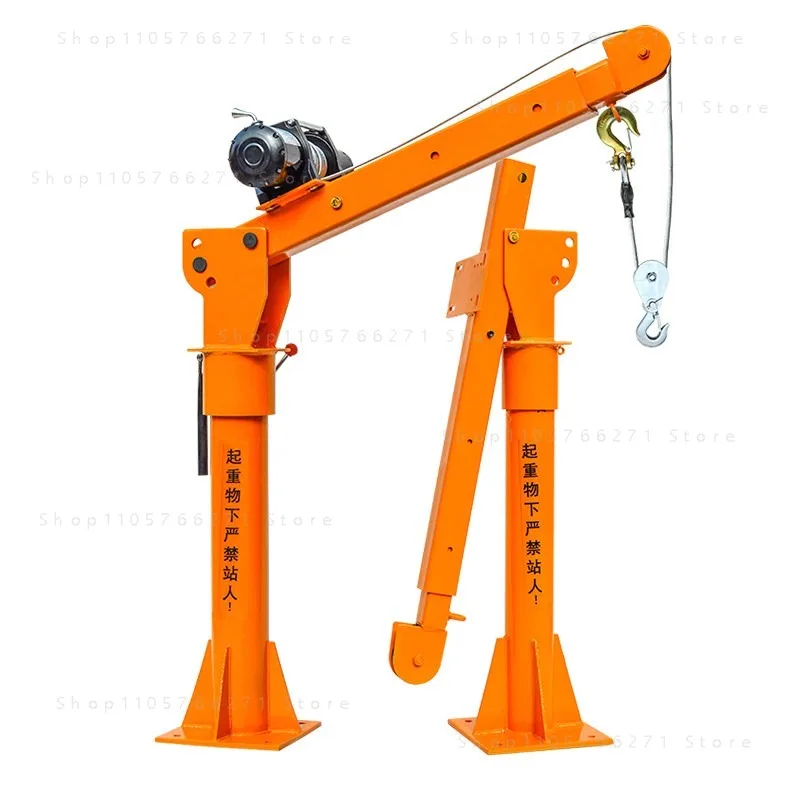 Small Car Crane  Hoist 500kg Portable Lifting Crane for Loading & Unloading