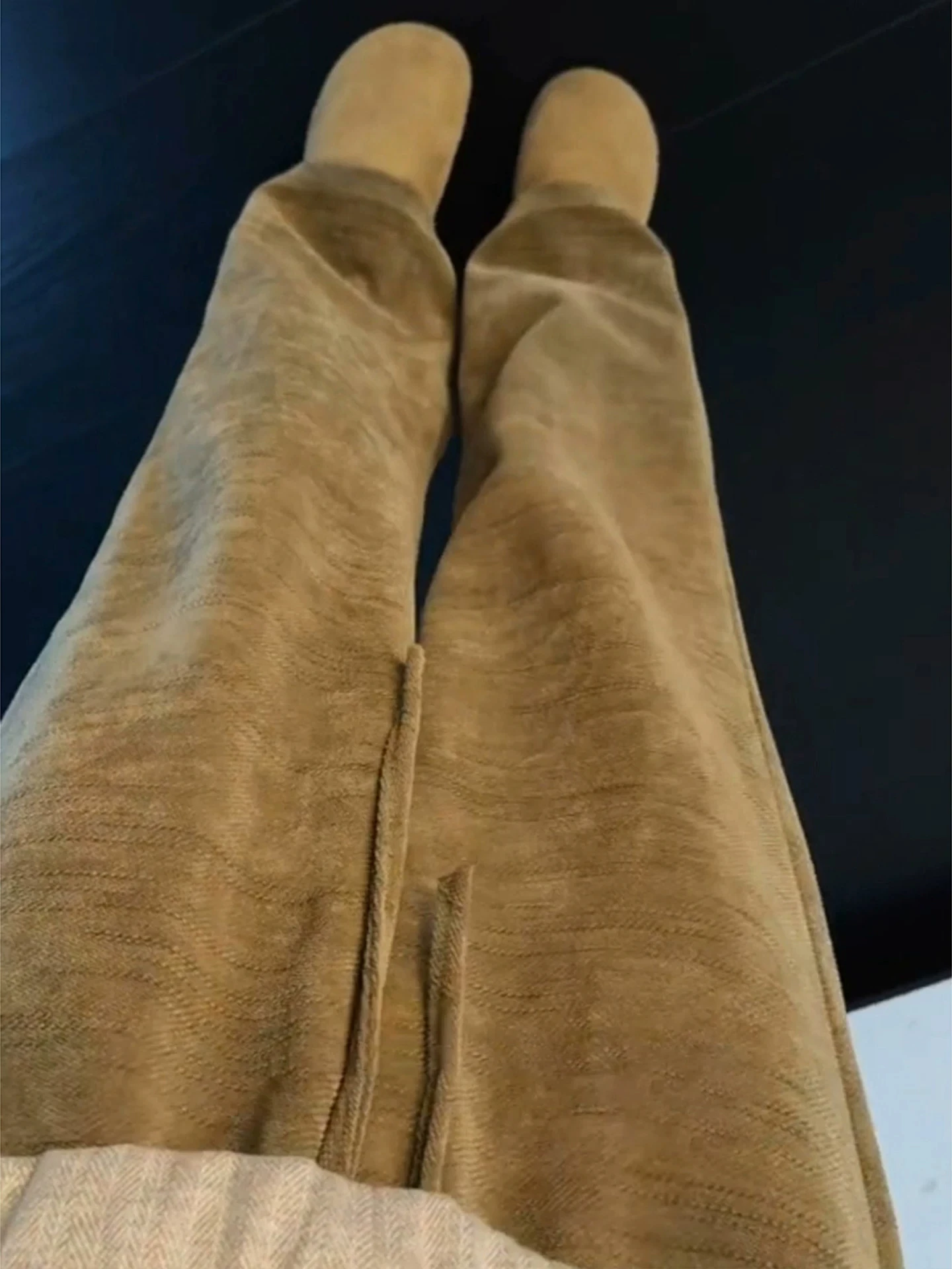 Cleanfit Youth Men's Brown Straight Leg Casual Pants Autumn Fashion Trendy Straight Tube Trousers Comfortable Loose Fit Jeans