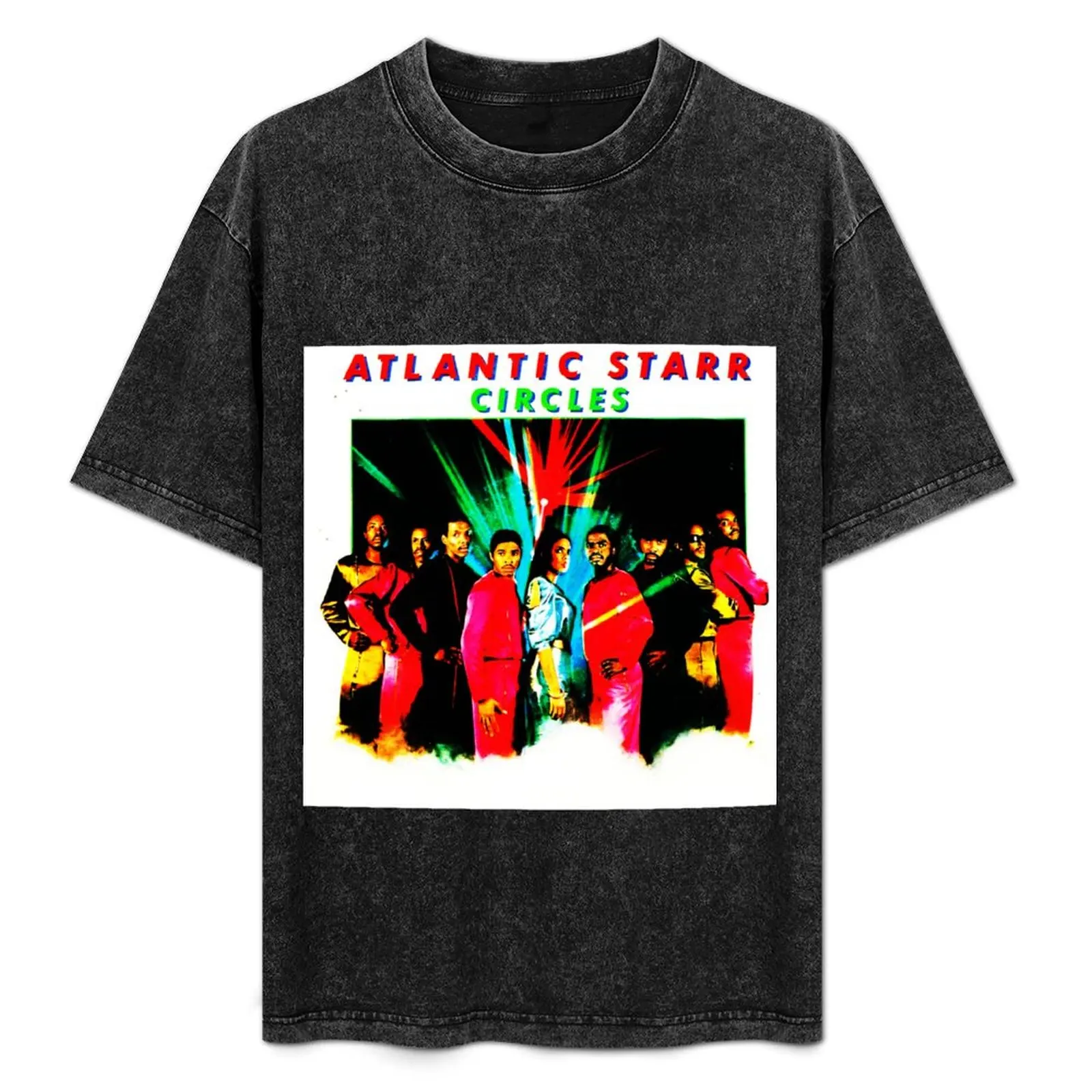 CIRCLES GROUP BAND BAHAGIA ATLANTIC STARR POPULAR T-Shirt kawaii clothes sweat mens t shirt