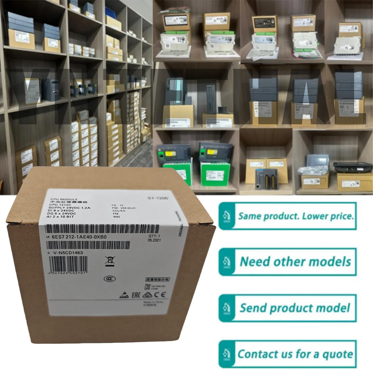 Only Sell The Brand New Original 7MH4910-0AA01 6ES7132-4BF00-0AA0  6ES7212-1AE40-0XB0  6ES7212-1BE40-0XB0 6ES7232-4HB32-0XB0