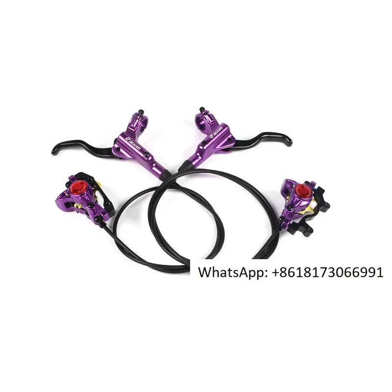 

Zoom HB-875 bicycle hydraulic disc brake set front and rear Bettery 160/180mm MTB bicycle hydraulic brake