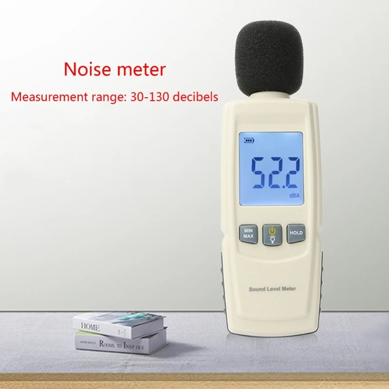 Digital Decibel Meter Sound Level Meter Noise Level Meter Sound Monitors Meter Noise Measurement Measuring