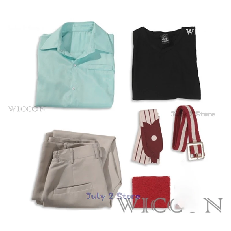 Anime Toilet Bound Hanako Minamoto Kou Costumi Cosplay Set completo Top Camicia Pantaloni Accessori Parrucca Puntelli Gioco di ruolo di Halloween