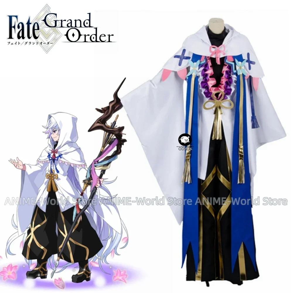 

Карнавальный костюм для косплея Fate Grand Order Caster Merlin Ambrosius, полный комплект