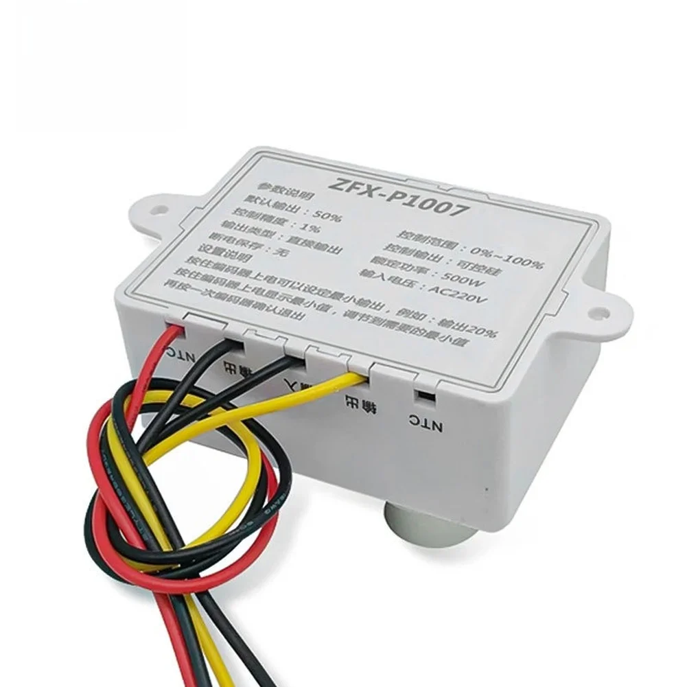 220V AC Digital Display Speed Controller Single-Phase Motor Fan Dimmer Adjustable Stepless Speed Switch Controller