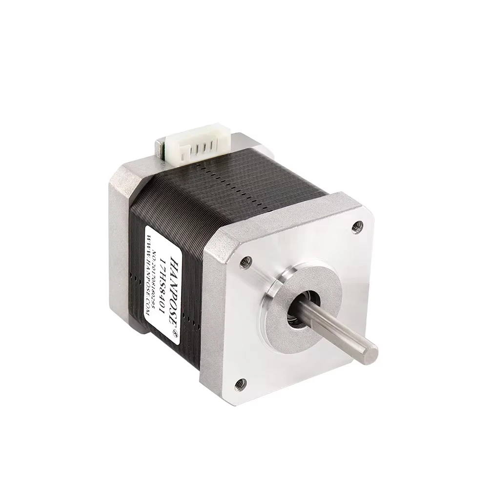 HANPOSE 42-stopniowy NEMA17 17HS8401 X3PCS 12V Szybki Minimotor z Kontrolą Kierunku Obrotu (Do Przodu/Do Tyłu) — 2