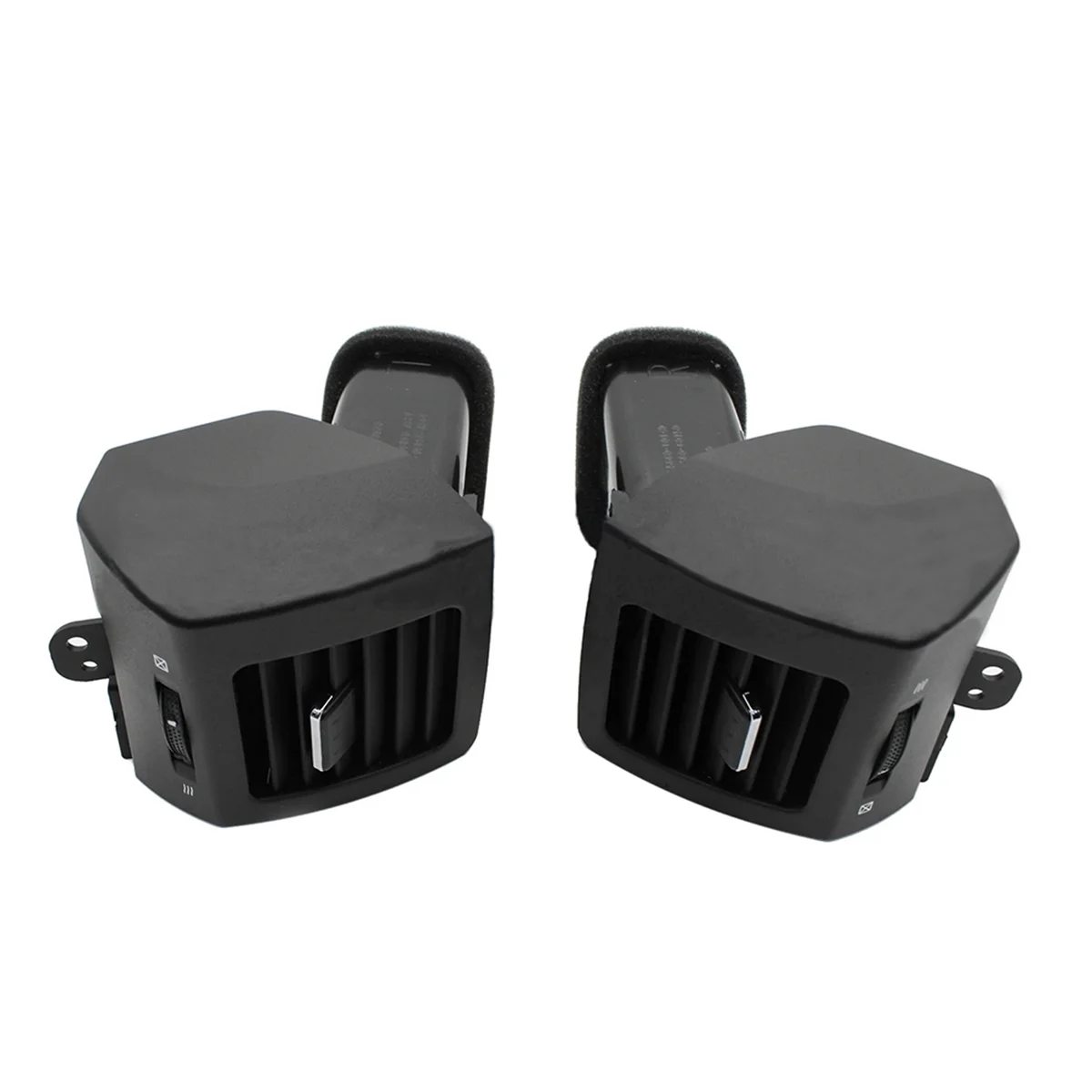 Salida de ventilación de aire para salpicadero, rejilla de aire acondicionado marrón para Toyota Land Cruiser Prado 120 Lexus GX470 03-09