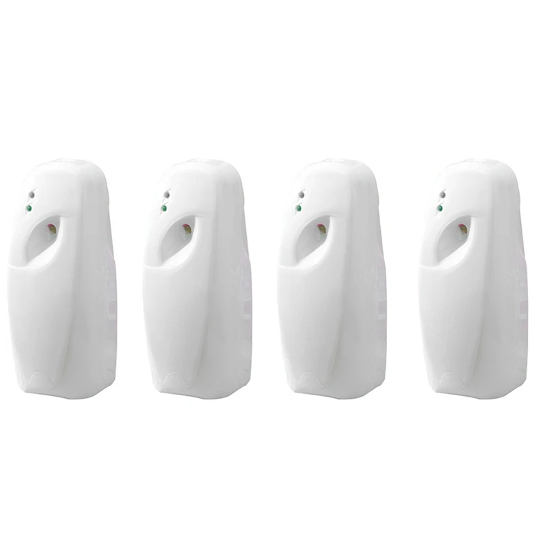 4X Automatic Perfume Dispenser Air Freshener Aerosol Fragrance Spray For 14Cm Height Fragrance Can (Not Including)