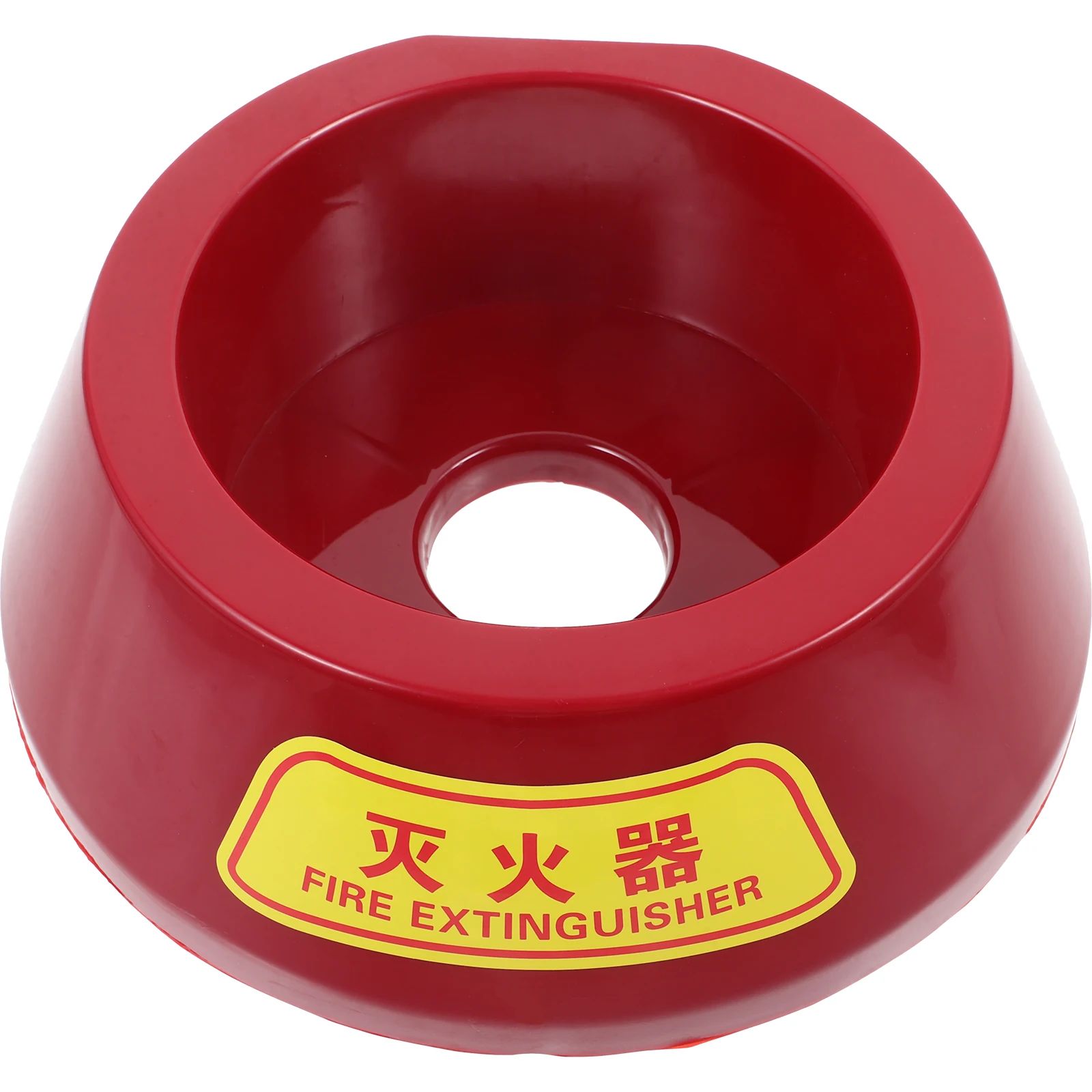 

Fire Extinguisher Base Holder Plastic Floor Stand Bracket for 3-5KG Powder Extinguishers Stable Durable Car