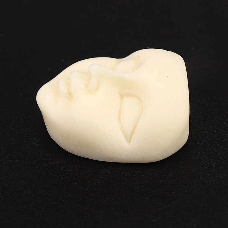 송진 미니 마스크 플랫백 카보숑, 베이지 소녀 얼굴, 플랫백 스크랩북, DIY 헤어 활 센터 공예 제작, 30 개