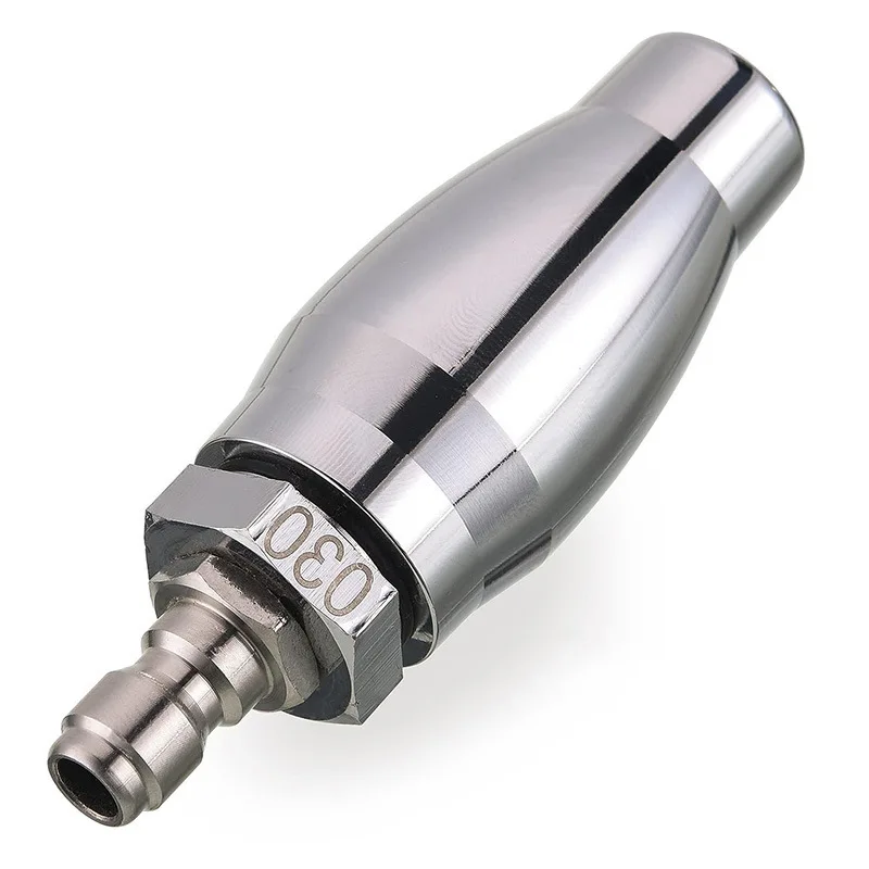 

Керамический сердечник из нержавеющей стали, вращающаяся насадка в форме лотоса с гальваническим покрытием, 4000 фунтов на квадратный дюйм, аксессуары для форсунок высокого давления для автомойки