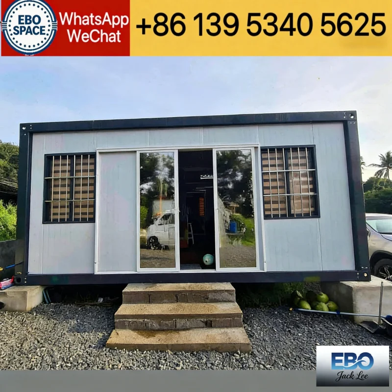 Compact Modular Expandable Container House Space Saving Design Suitable for Small Housing Projects