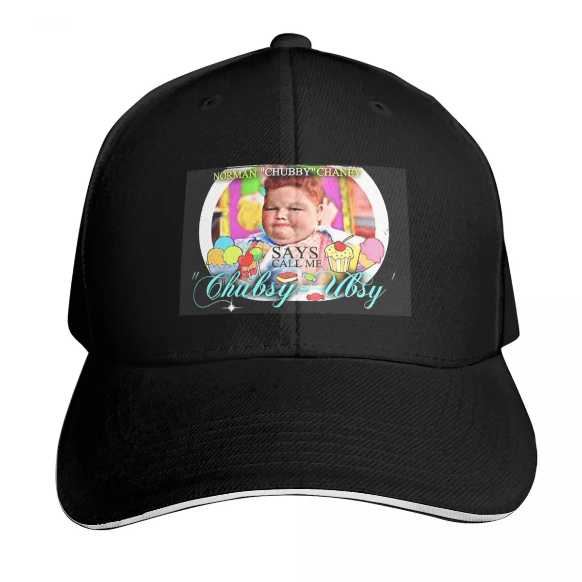 

CHUBBY CHUBSY UBSY little rascals our gang Baseball Cap Beach cute Fashion Beach sailor cap for men Caps Women Men's