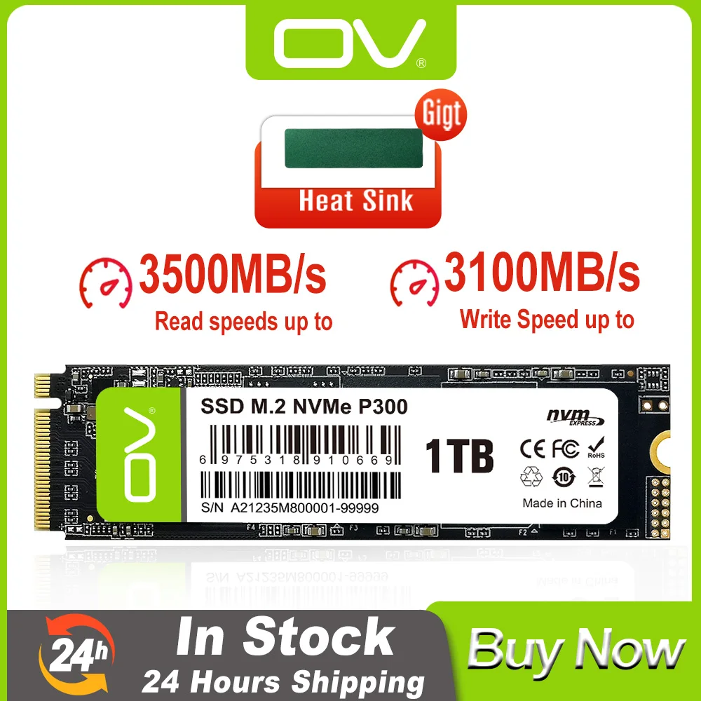 OV SSD Nvme M2 128 ГБ 256 ГБ 512 ГБ 1 ТБ 2 ТБ M.2 Внутренний твердотельный накопитель HD PCIe 3,0 жесткий диск паровая панель для геймеров PS5