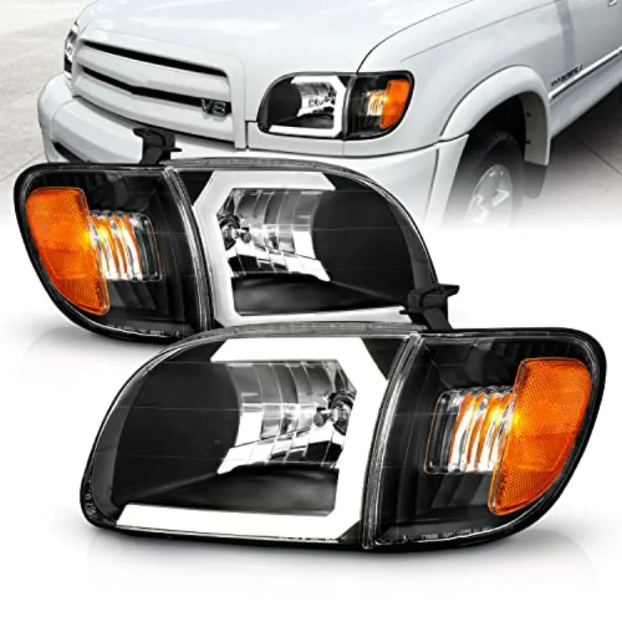 

Для 20002004, кабина обычного доступа Tundra CType, светодиодная галогенная трубка пикапа, набор угловых ламп для водителя и пассажира