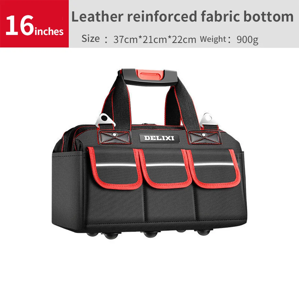 Borsa per attrezzi elettrici scatola Hardware elettrica durevole borsa portaoggetti portatile multifunzionale in tela dedicata