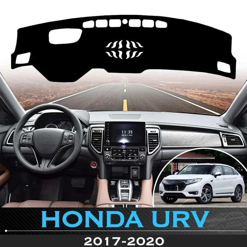 

Для Honda URV 2017 2019-2020 коврик для приборной панели автомобиля, избегайте легкой панели, инструментальная платформа, чехол для стола, противоскользящие аксессуары