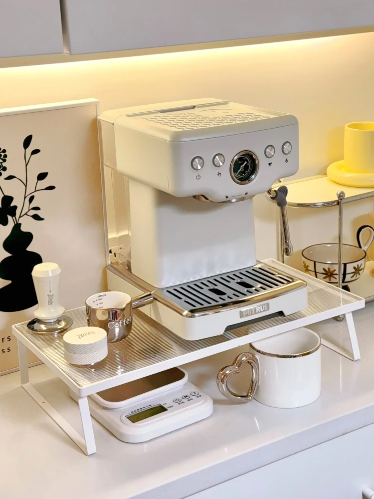 

Modern Simplici Kitchen Coffee hine Tray Desktop Tea Water Room Water Dispenser Mug Capsule Layered Storage Ra