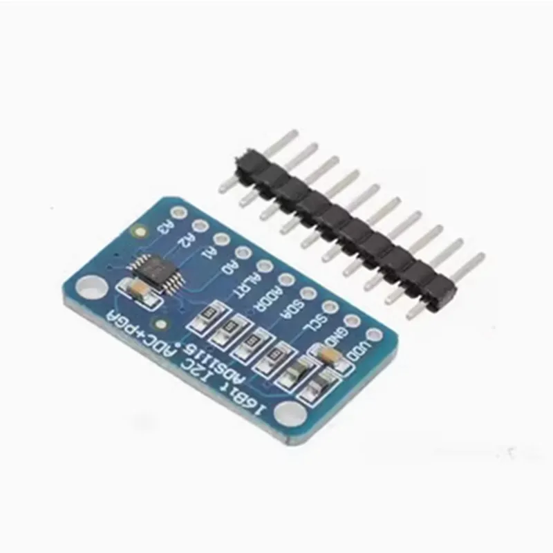 Module de carte de développement ADC haute précision, ADS1115, ADS1015, 4 canaux, 16 bits, 2 pièces