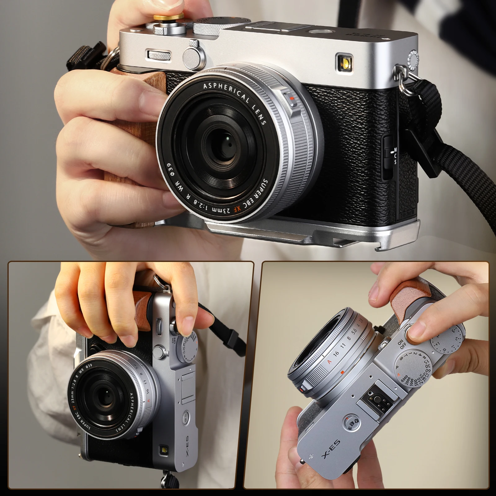 Uchwyt Retro Leftfoto X-E5 w k – Candle X recenzja i cena
