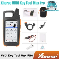 Xhorse VVDI Key Tool Max PRO Key Programmer With Xhorse VVDI MINI OBD Tool Or Super Chips For Function Support Read Voltage