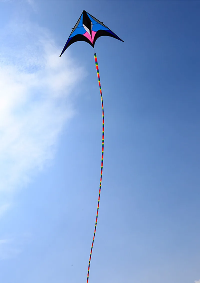 Grandes colas de pipa voladora, calcetines de viento, pipas, cola de arcoíris, tela de nailon ripstop, pipa voladora, gran viento, bobinadora de pipa, diversión de paracaídas