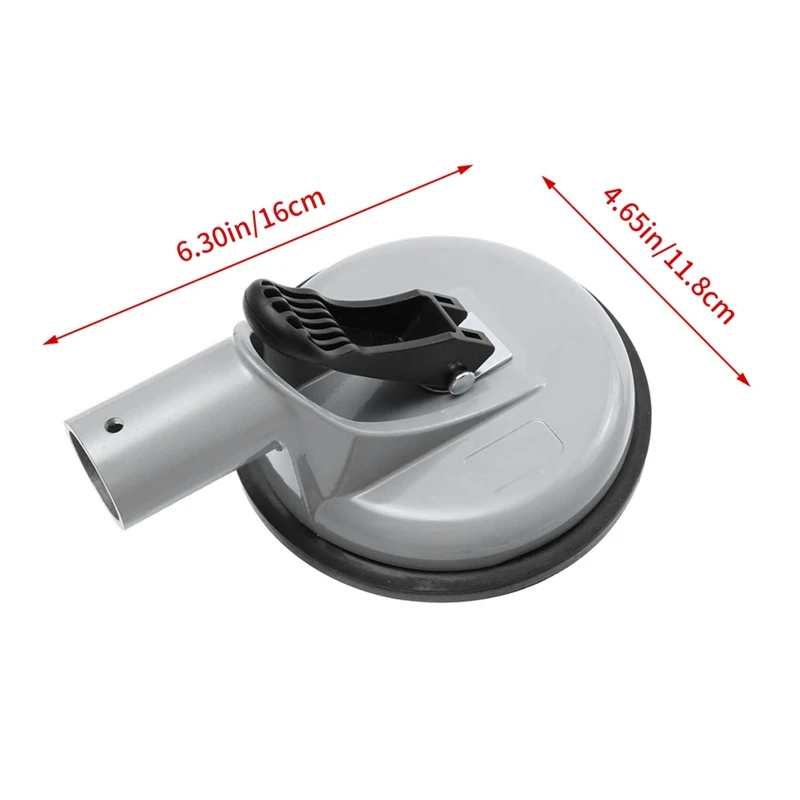 吸盤旗竿ブラケットベースサインミニ吸盤旗竿サポートホルダー壁マウント屋外金属アルミニウム合金 1 ピース