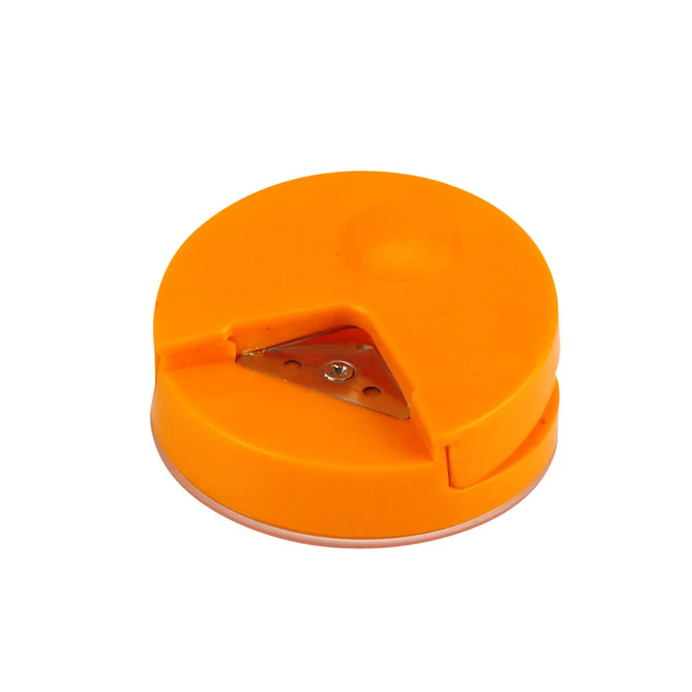 Угловой круглый триммер для бумаги с радиусом R4, небольшой легкий дырокол для фотокарточек, чистые закругленные вырезы, удобное хранение лома бумаги