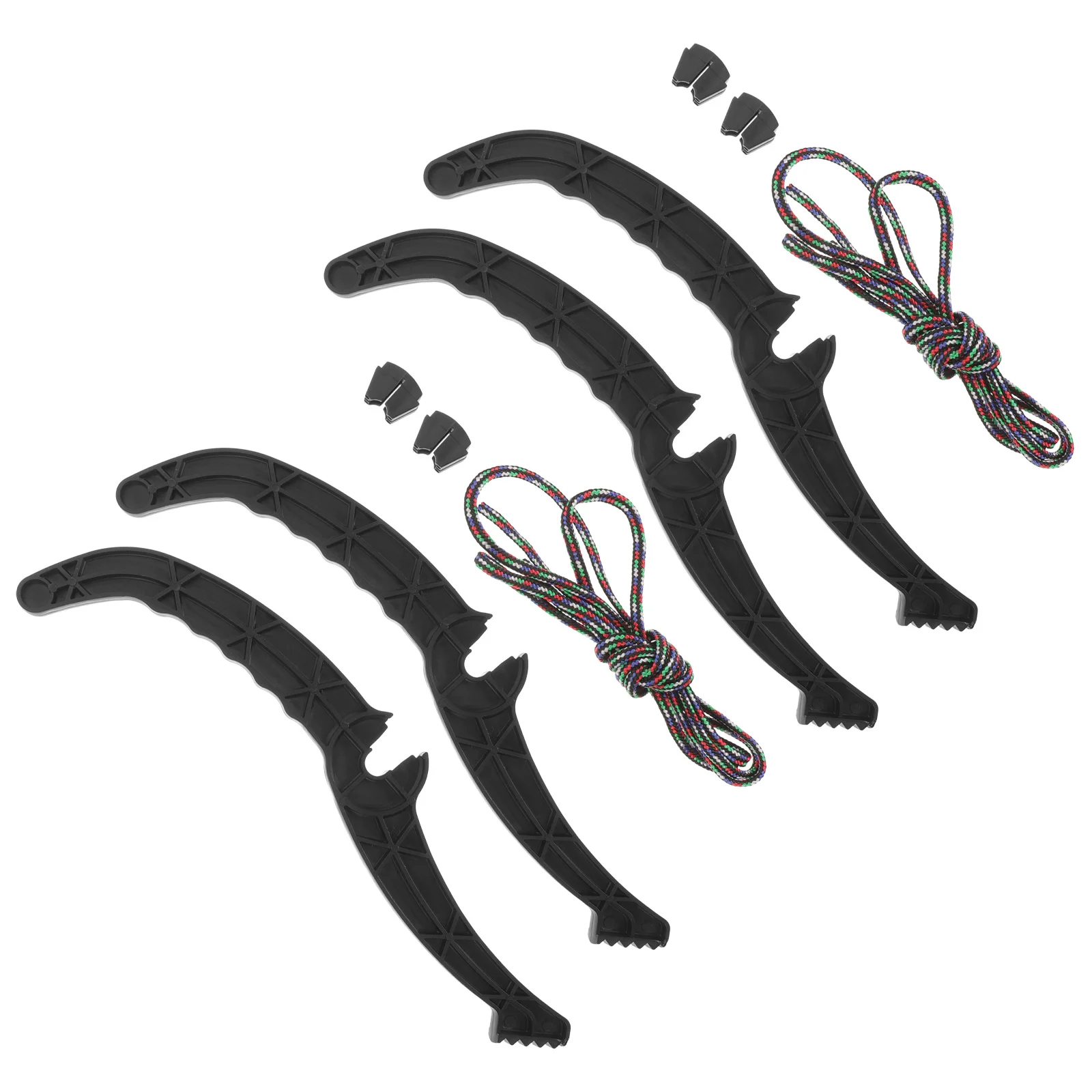 مجموعتان من المعدات الاحترافية لمستوى فرامل التزلج على الجليد تدوم طويلاً لمقابض التزلج الآمنة في الهواء الطلق ومقبض اللوحة #1