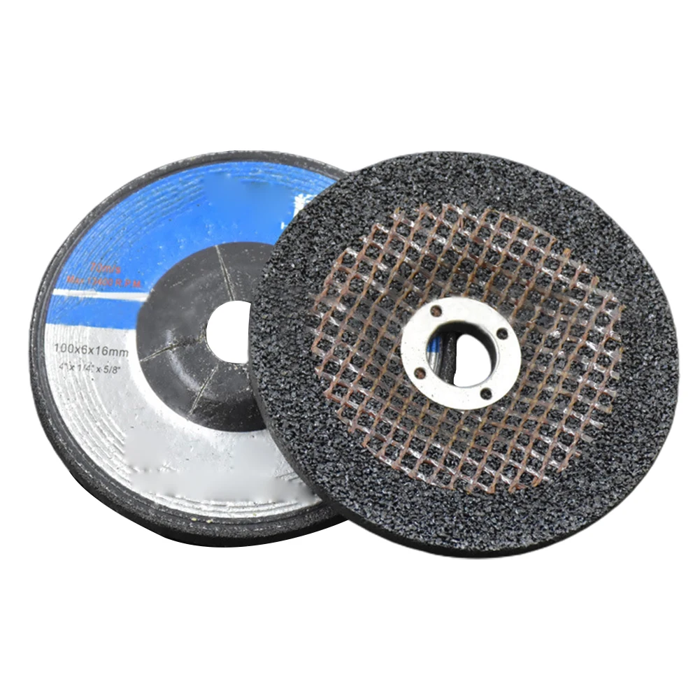 1pc Resin Grinding Wheel 100*6*16mm For Metal Stainless Steel Polishing Tools Electric Angle Grinder Power Tools Accessories