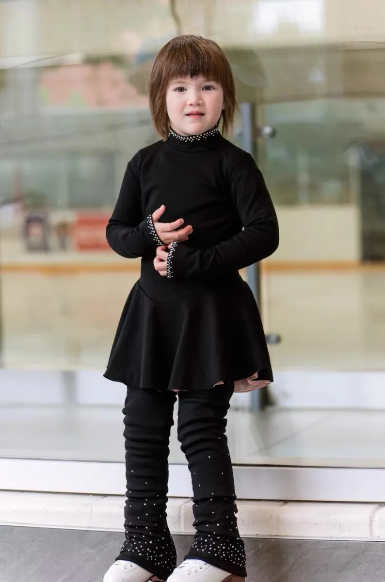 Roupas de treinamento de patinação artística, saias, calças de patinação, saias de patinação, calças de patinação