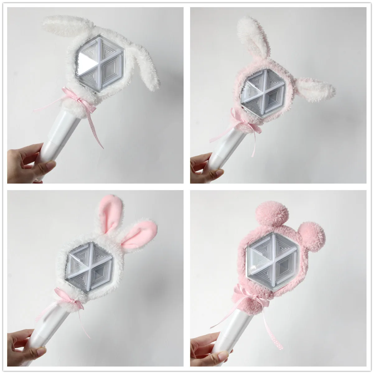 South Korea EXO three generations of support stick light cover should support light plush protective decorative cover around