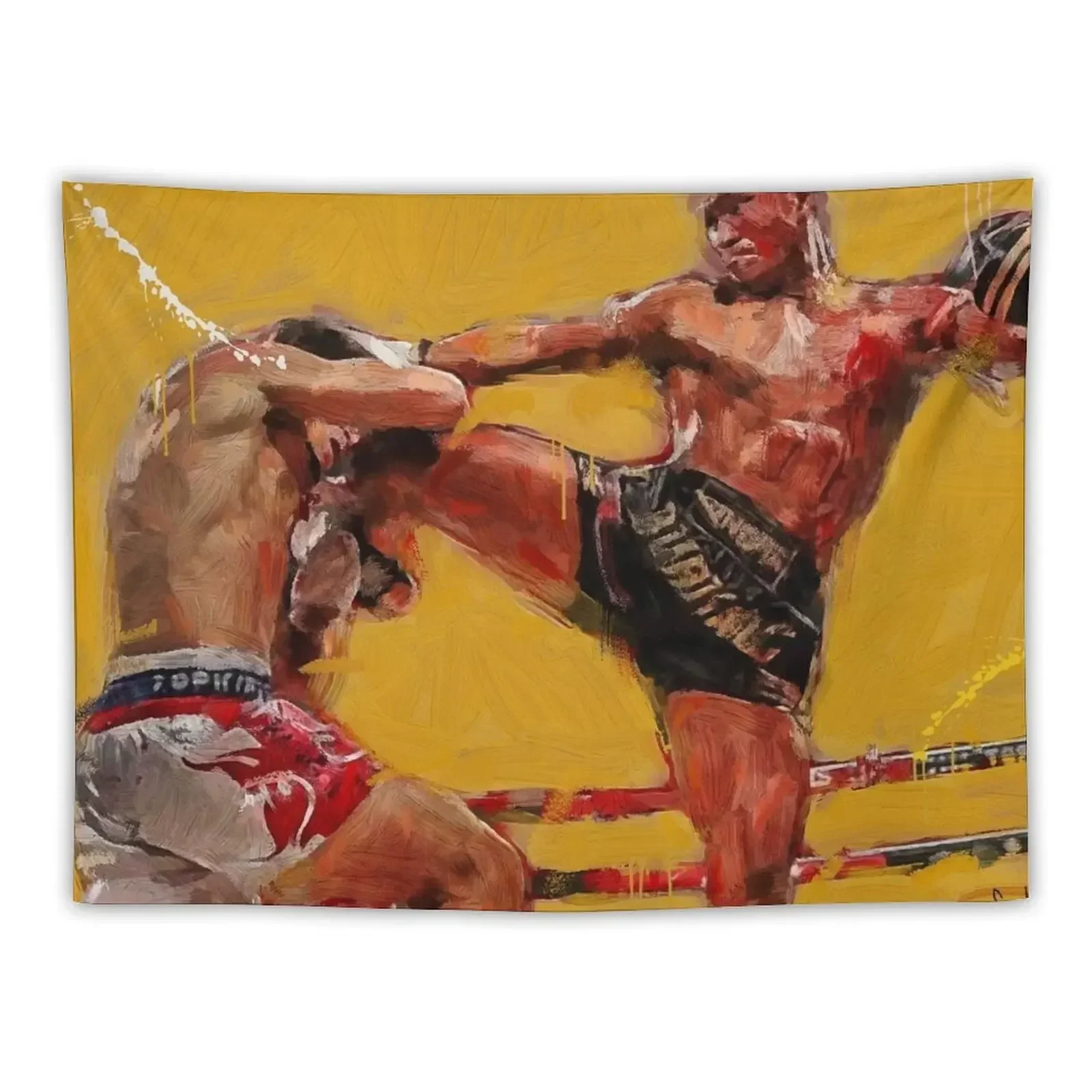 

Muay Thai 012 Tapestry Room Decoration Accessories Home Decorations Aesthetic Tapestry