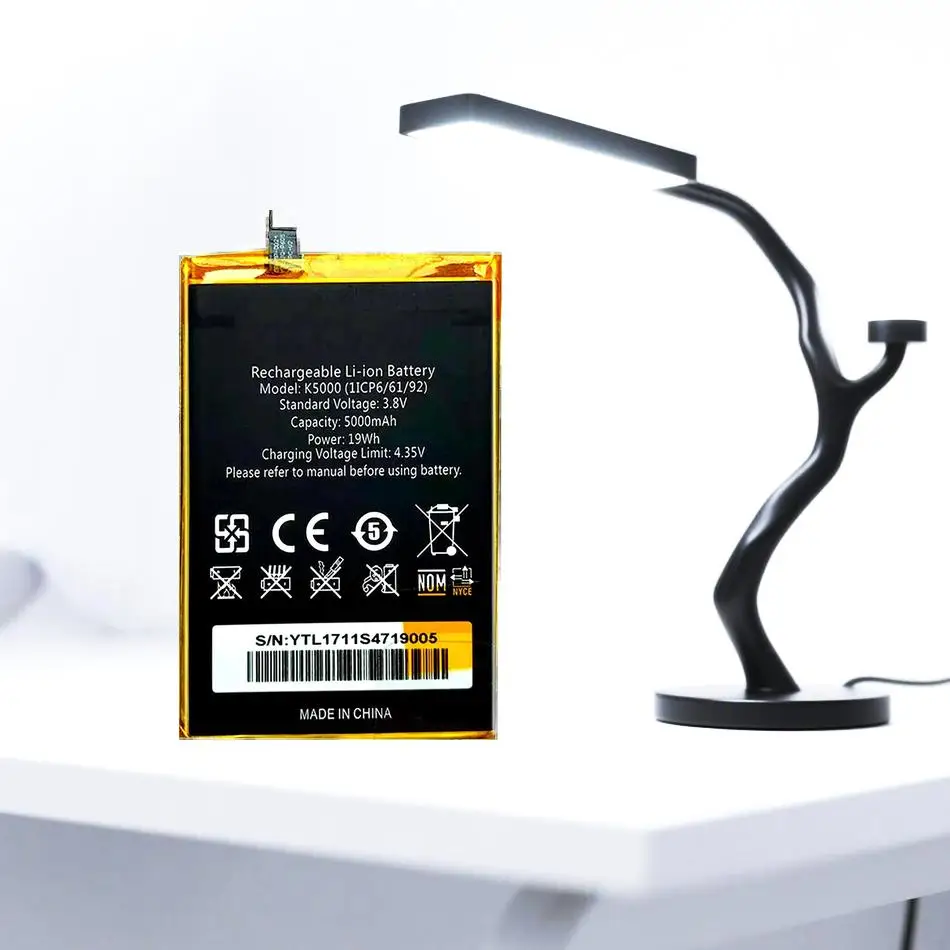 

Mobile Phone Battery Premium Replacement 5000Mah For Oukitel K5000