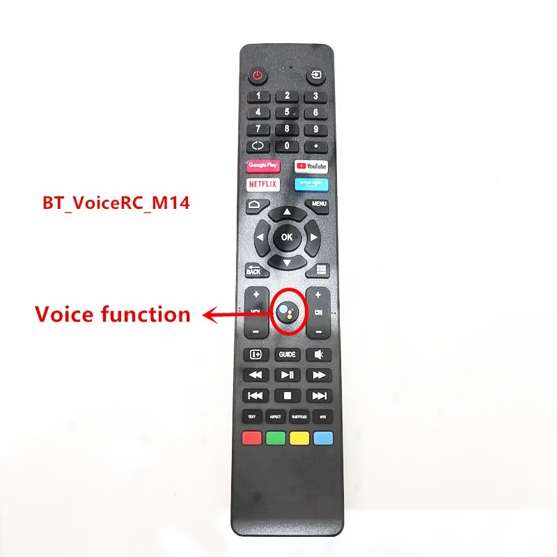 Suitable for JVC LED TV Bluetooth voice remote control RM-C3250_1 RM-C2131 BT_VoiceRC-M14