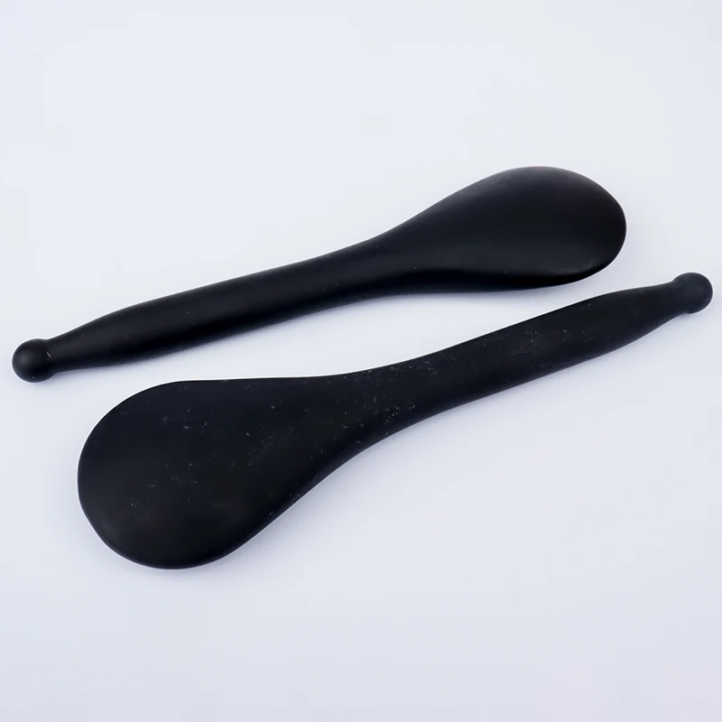 Natural Bian Shi Spoon Face Eye Gua Sha Tool Stone And Mineral Quartz Beauty Products GuaSha Massager Skin Care