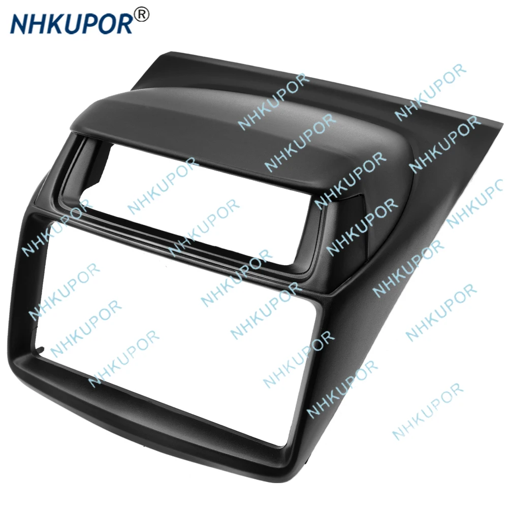 Car Radio Frame Kit For MITSUBISHI L200 Triton Pajero Sport Challenger Dash Fascia Refit Bezel Faceplate