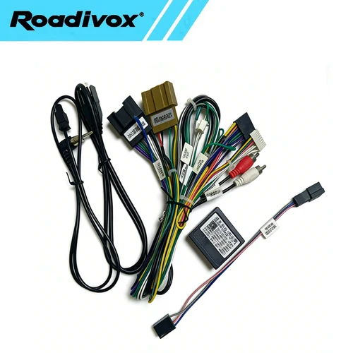 Imagen 1 del producto Adaptador de Cableado de Radio para Auto Android de 16 Pines con Canbus para Buick Verano, Onix, Opel Astra, Chevrolet S10, Colorado, Trailblazer