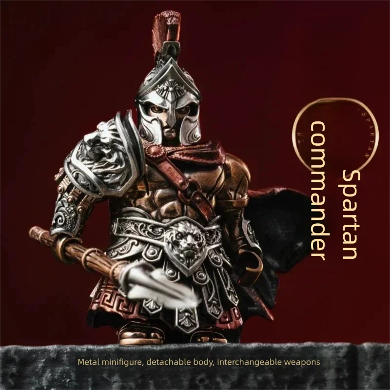 

Spartan Commander Pendant Detachable Large Player Series Desktop Decoration Figure Unpacking Metal Mini Pendant