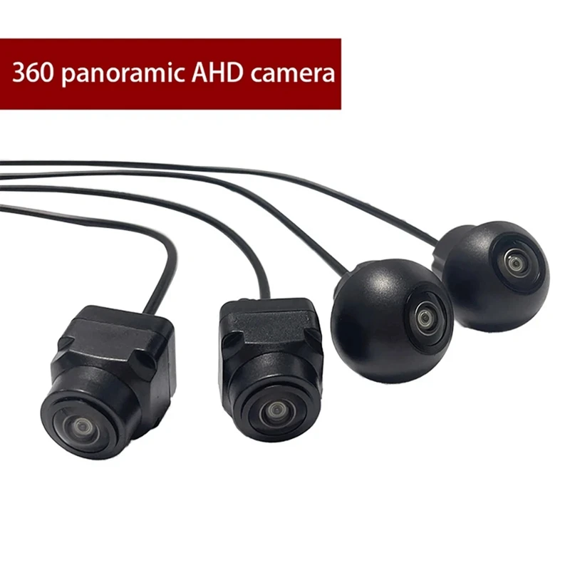 Universal 3D Bird View 360 Panoramic Camera AHD 1080P /720P Rear / Front / Left / Right Accessory for Car Android Radio