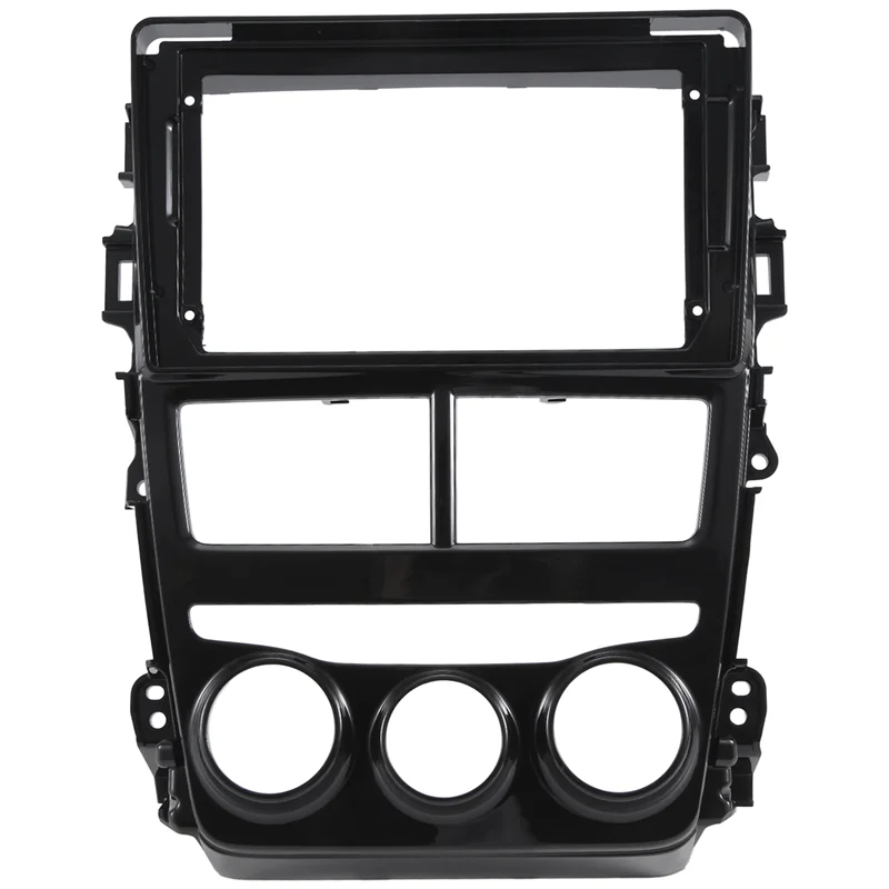 

Durable-2 Din Car Radio Fascia Frame Adapter For Toyota Vios Yaris 2018-2020 RHD 9 INCH Screen DVD Player Fitting Panel Kit