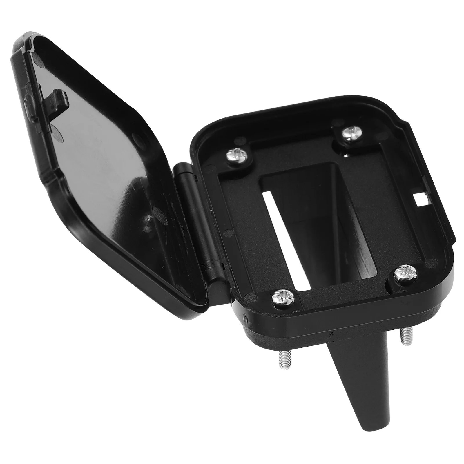 

2set Plug Base Quick Mount Plate Embedded Trailer Connector Cover Flush Panel Dust Proof Metal Bolt Assembly Screw Energy