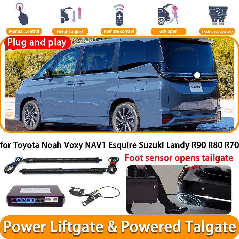 for Toyota Noah Voxy NAV1 Esquire Suzuki Landy R90 R80 R70 OEM Automatic Powered Tailgate Power Liftgate System Plug and Play