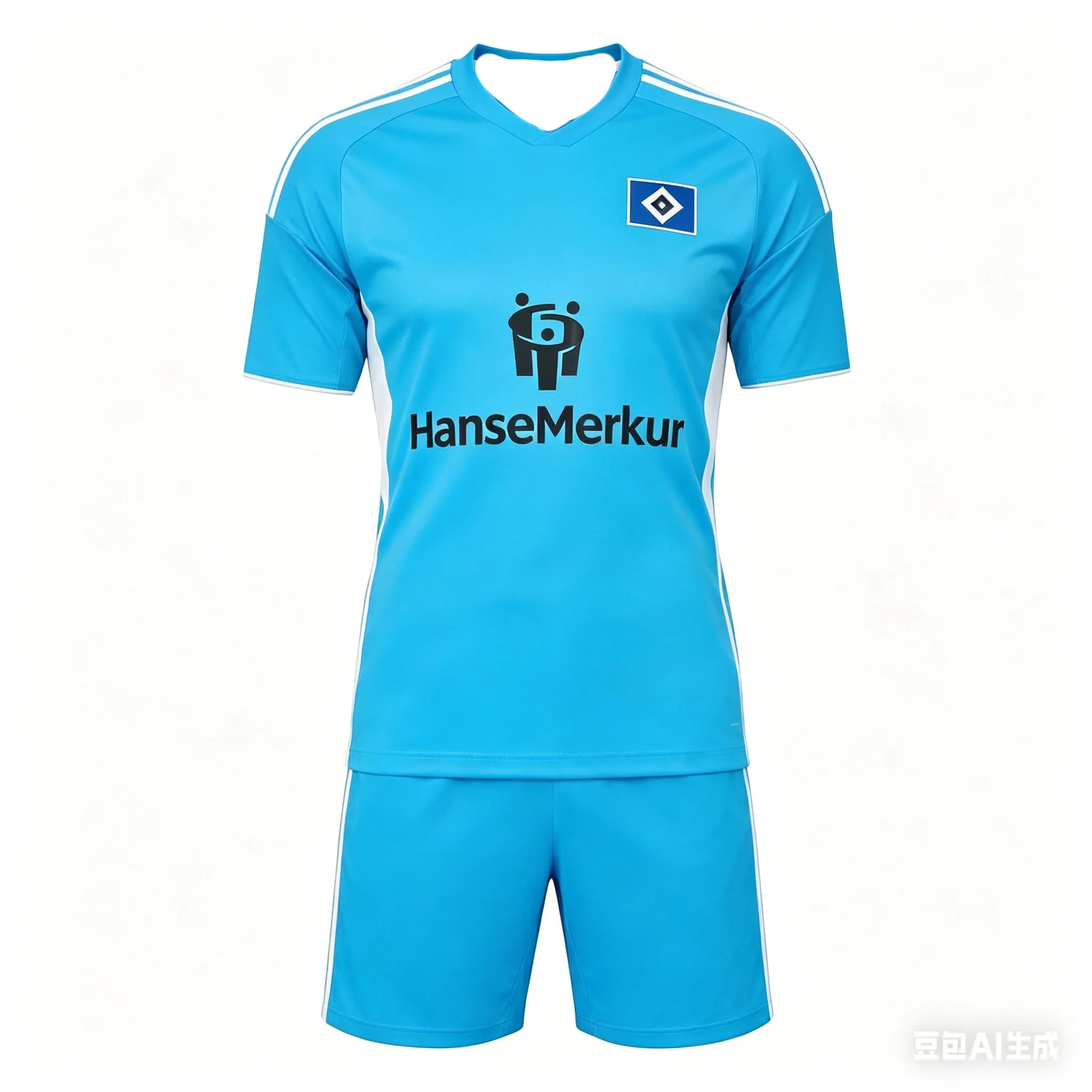 

Hamburger SV Home and Away Football Jerseys Short Sleeved Sports T-shirt Same for Adults and Children Family Kids Tees Fashion