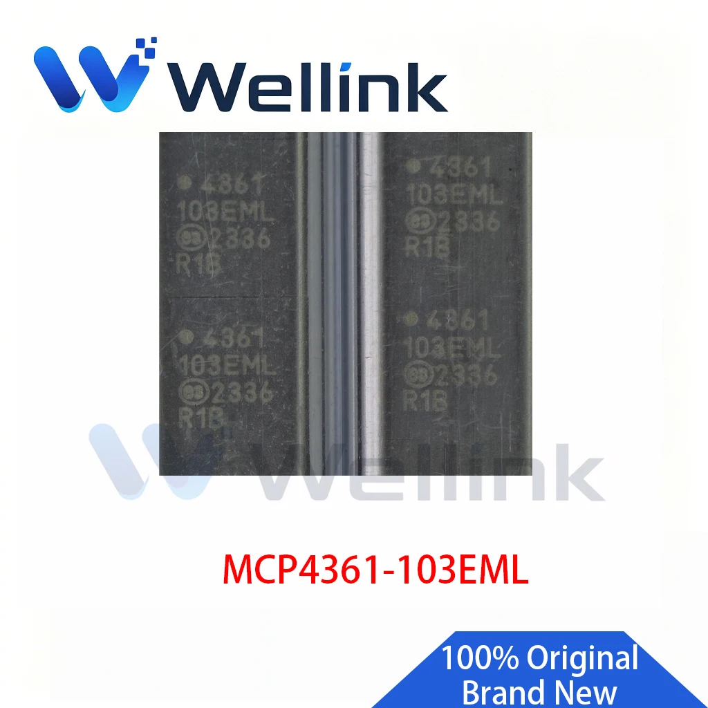 1 5 10 Pcs Lot MCP4361-103EML In stock Large Lnventory 100% Brand New Original