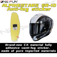 Anti-fog Film for Alpinestars Supertech R10 Anti Fog Film Sticker Patch Helmet Clear Motorcycle Helmet Visor Film Accessories